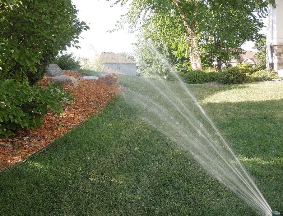 water irrigation sprinkler - High Prairie Landscape Group