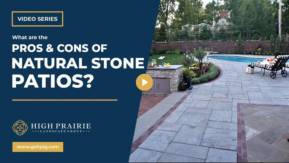 What are the Pros & Cons of Natural Stone Patios?