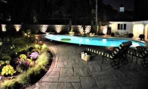 garden & pool lighting Kansas City