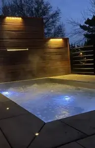 outdoor pool spa installation Kansas City