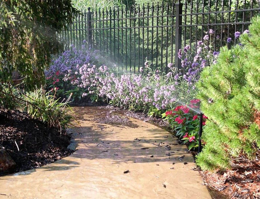 irrigation sprinkler system - High Prairie Landscape Group