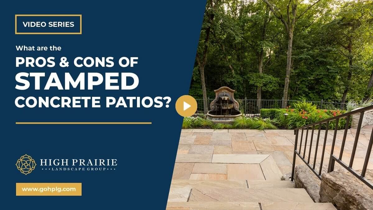 What are the Pros & Cons of Stamped Concrete Patios?